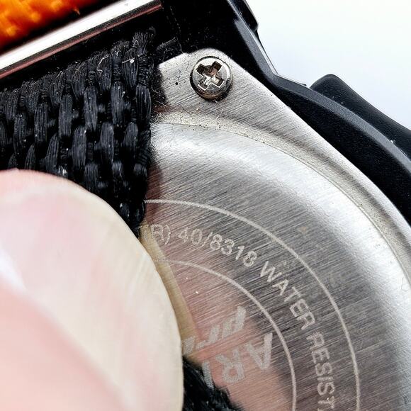 Armitron Digital Sports Watch Black Chronograph Alarm Timer Adjustable Straps - Picture 6 of 6